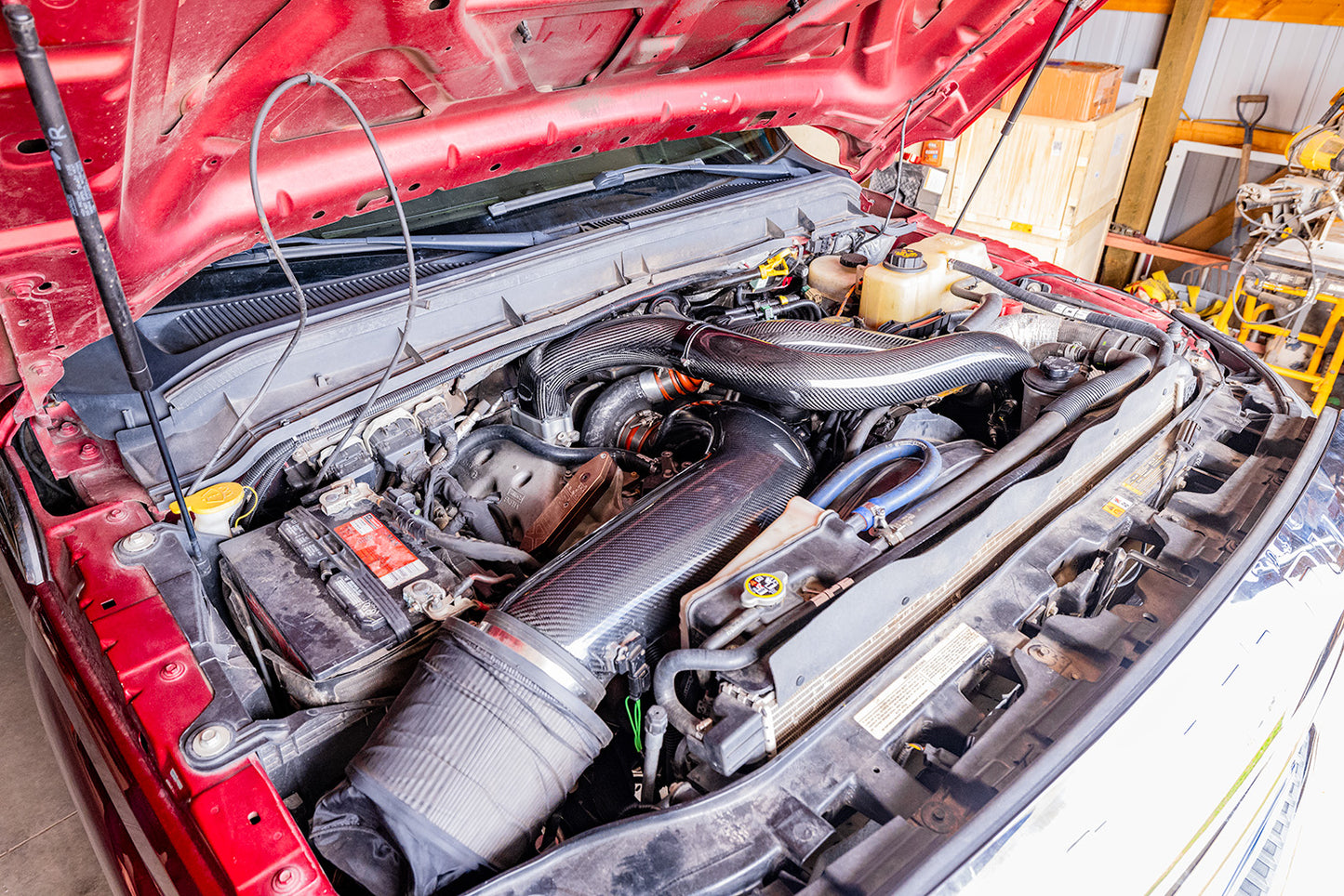 2011-2016 Ford 6.7 pipe kit non-VGT turbo upgraded trucks. These will work on a 2015-16 Cab and Chassis.